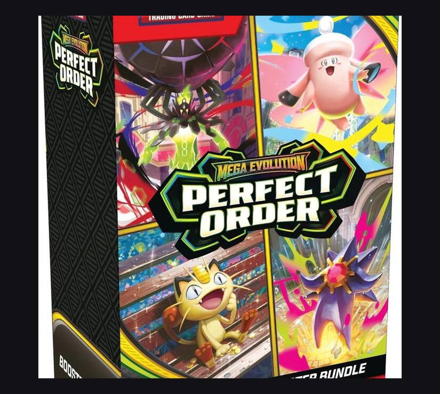 Pokémon TCG: Mega Evolution—Perfect Order Booster Bundle (Sealed)