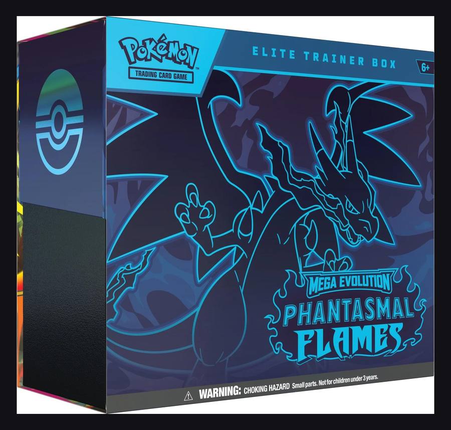 Pokémon TCG Mega Evolution — Phantasmal Flames Elite Trainer Box (Sealed)