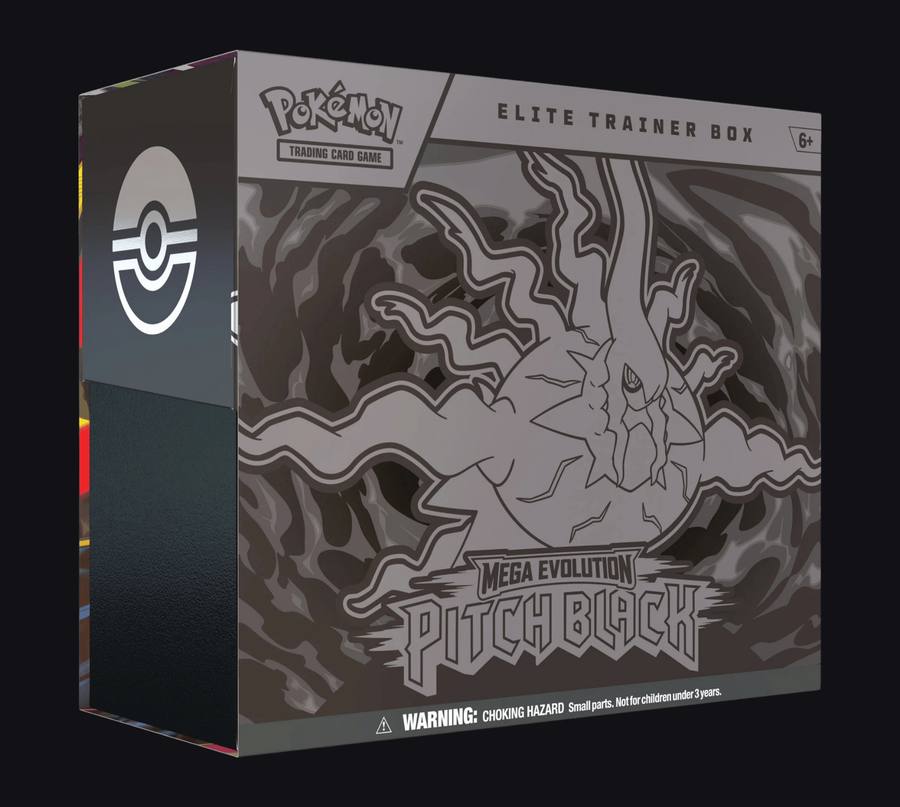 Pokémon TCG Mega Evolution — Pitch Black Elite Trainer Box (Sealed)